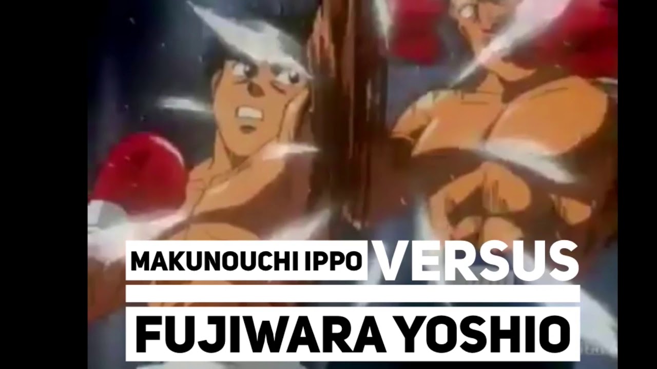 Hajime no Ippo: Ippo Makunouchi versus Fujiwara Yoshio Full Fight #boxing  #MakunouchiIppo 